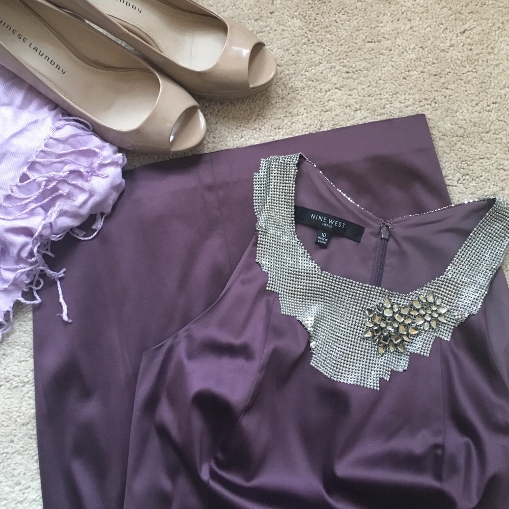 Purple Cocktail Dress: Wedding Guest Approved 💐