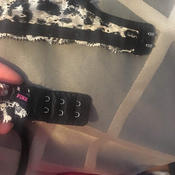 PINK Floral Bra - Picture 4 of 4