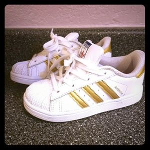 Kids Adidas superstar sneakers