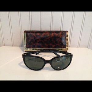 Tory Burch, round frame sunglasses