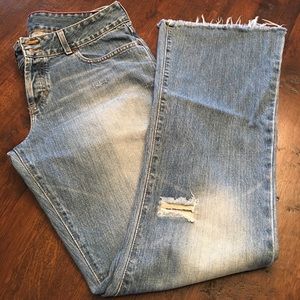Abercrombie size 8 jeans button fly