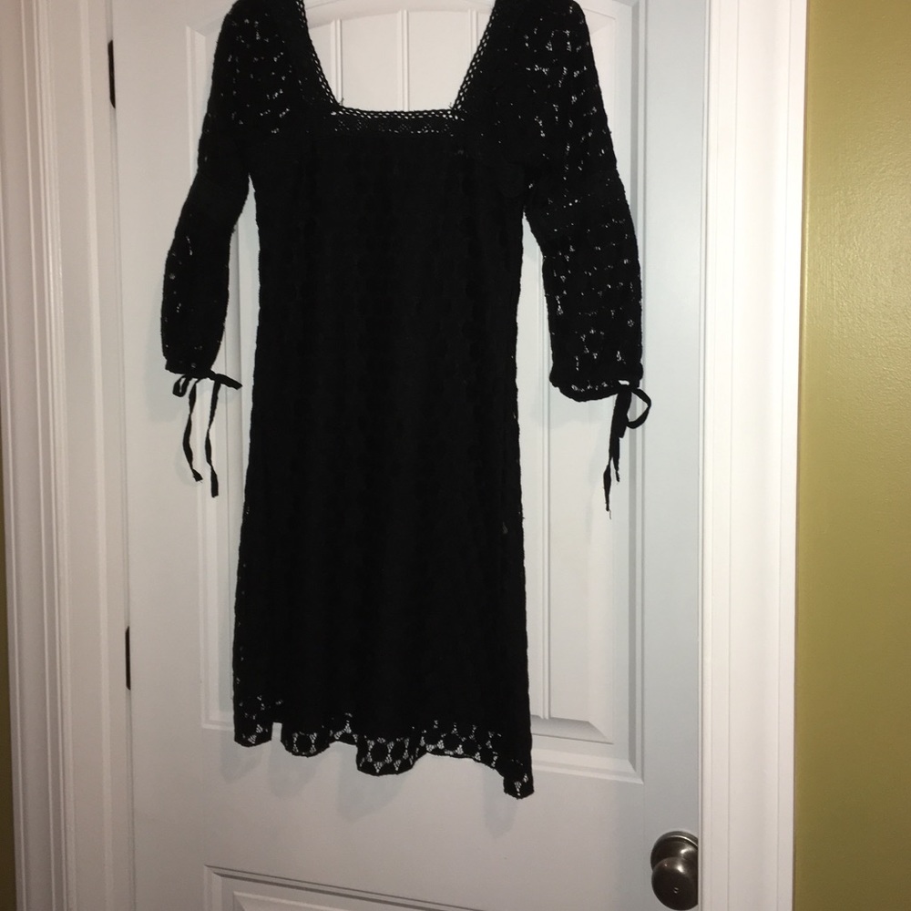 Timeless Black Lace Dress