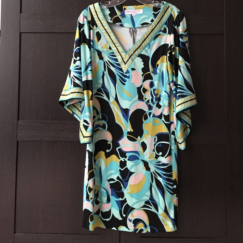 Trina Turk Caftan Style Dress