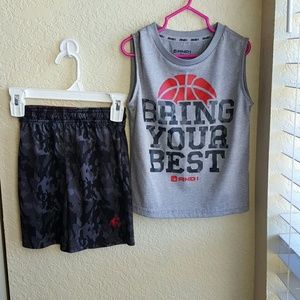 Two piece 3t short set