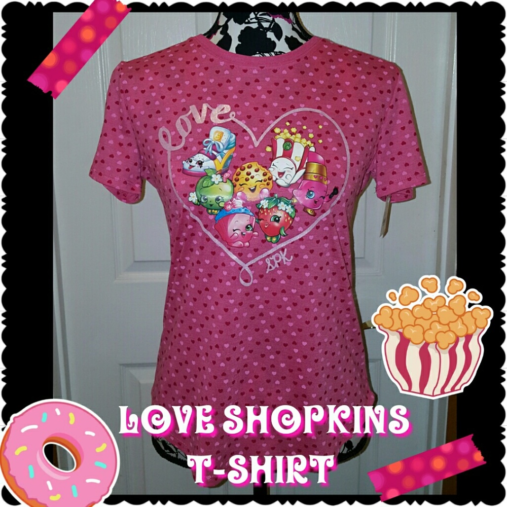 Love Shopkins Girls T-shirt