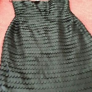 Black leather BCBG  Dress