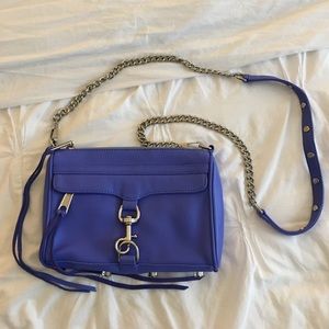 Rebecca Minkoff Mini Mac Handbag in Periwinkle