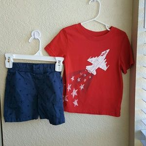 Two piece Circo short outfit