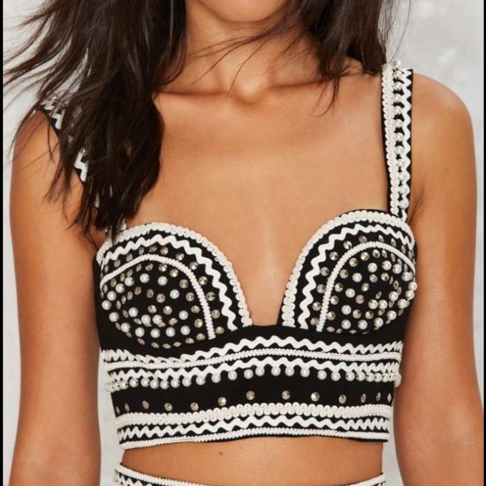 Nasty Gal Manuela Soutache Bustier
