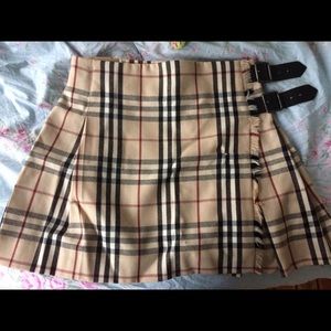 Burberry Wrap Around mini skirt (Vintage-ish)