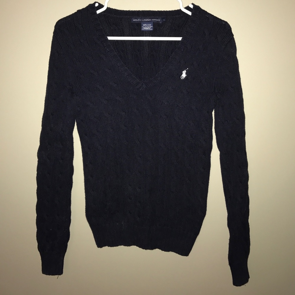 Ralph Lauren Sport Navy Sweater