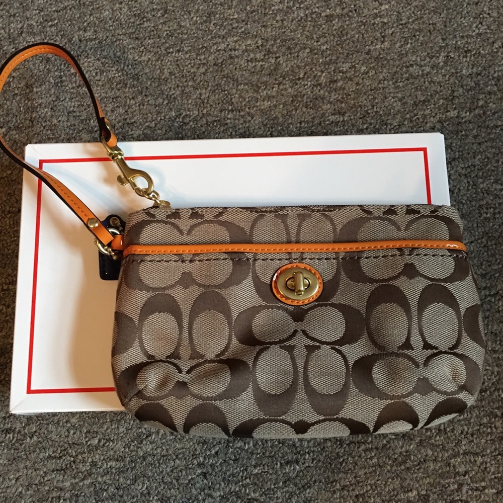 Coach wristlet