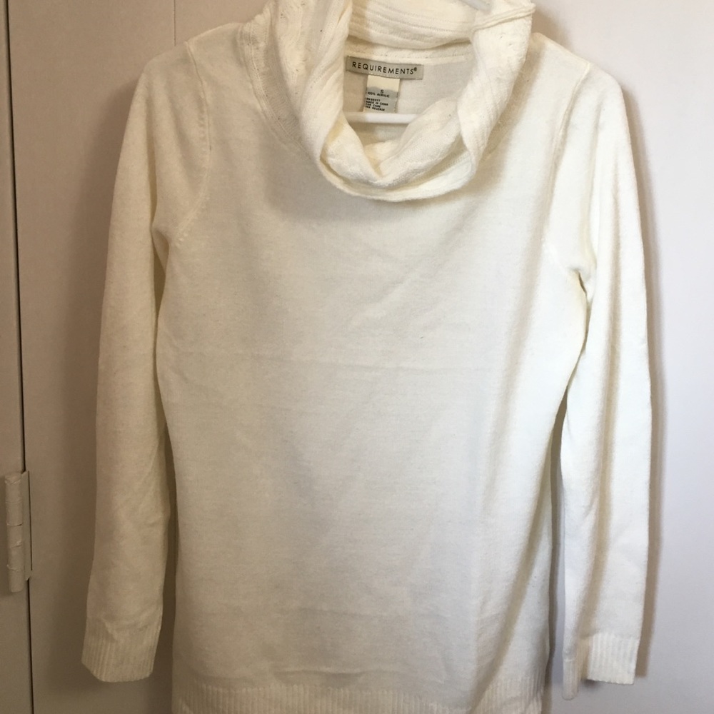 Requirements Cowl Neck Sweater