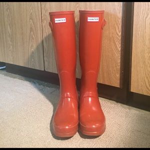Hunter rain boots