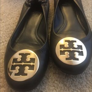 Tory Burch Classic Reva Flats : Black