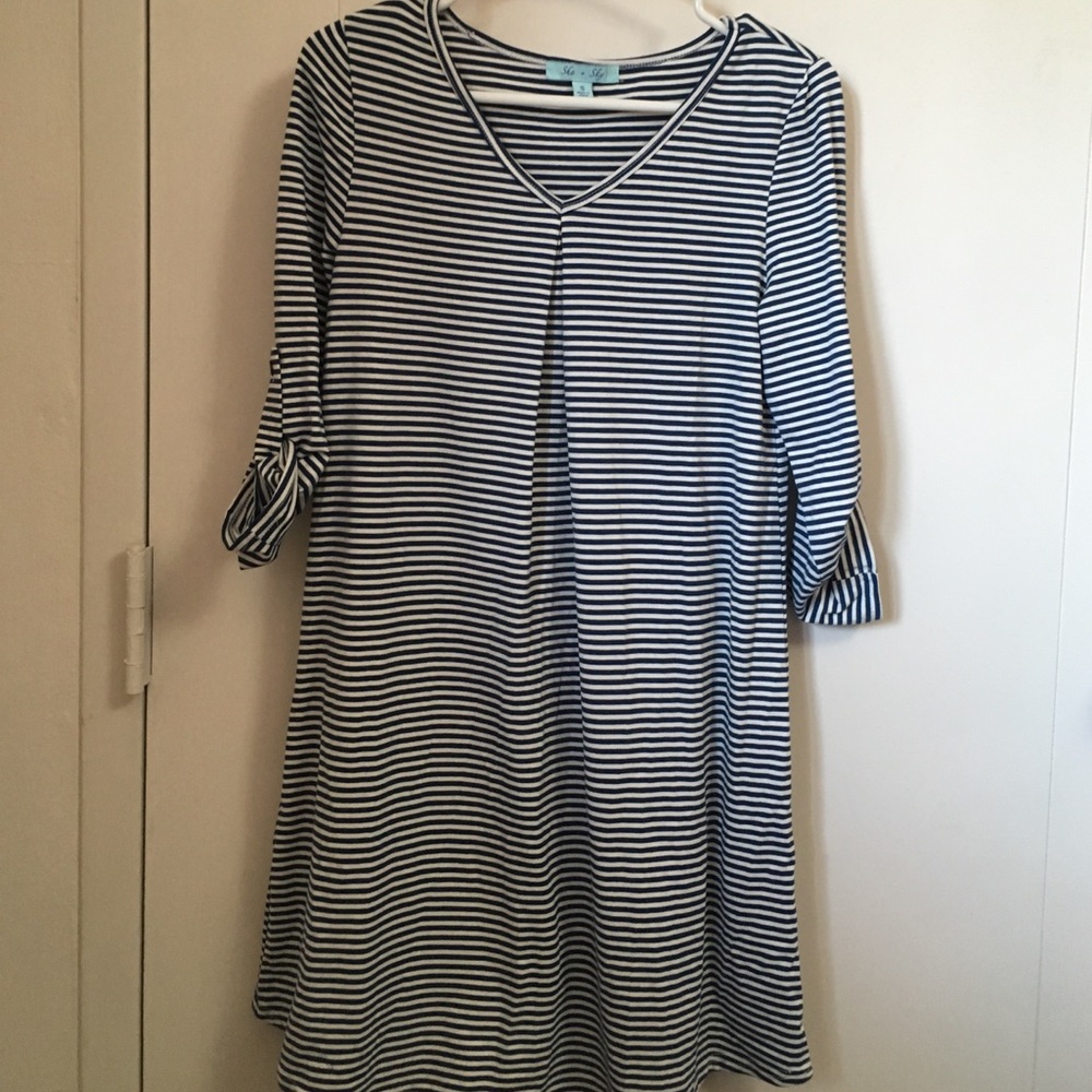 She & Sky striped dress
