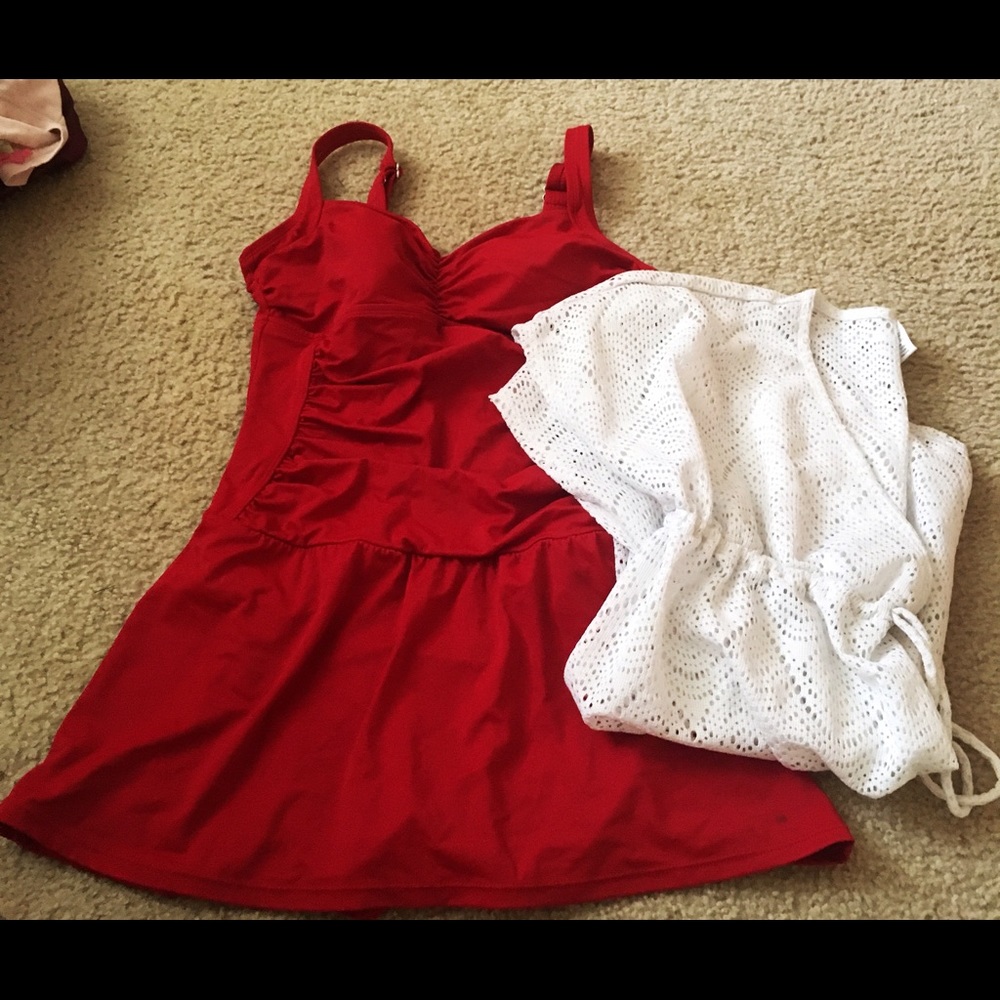 Swimsuit and cover up bundle