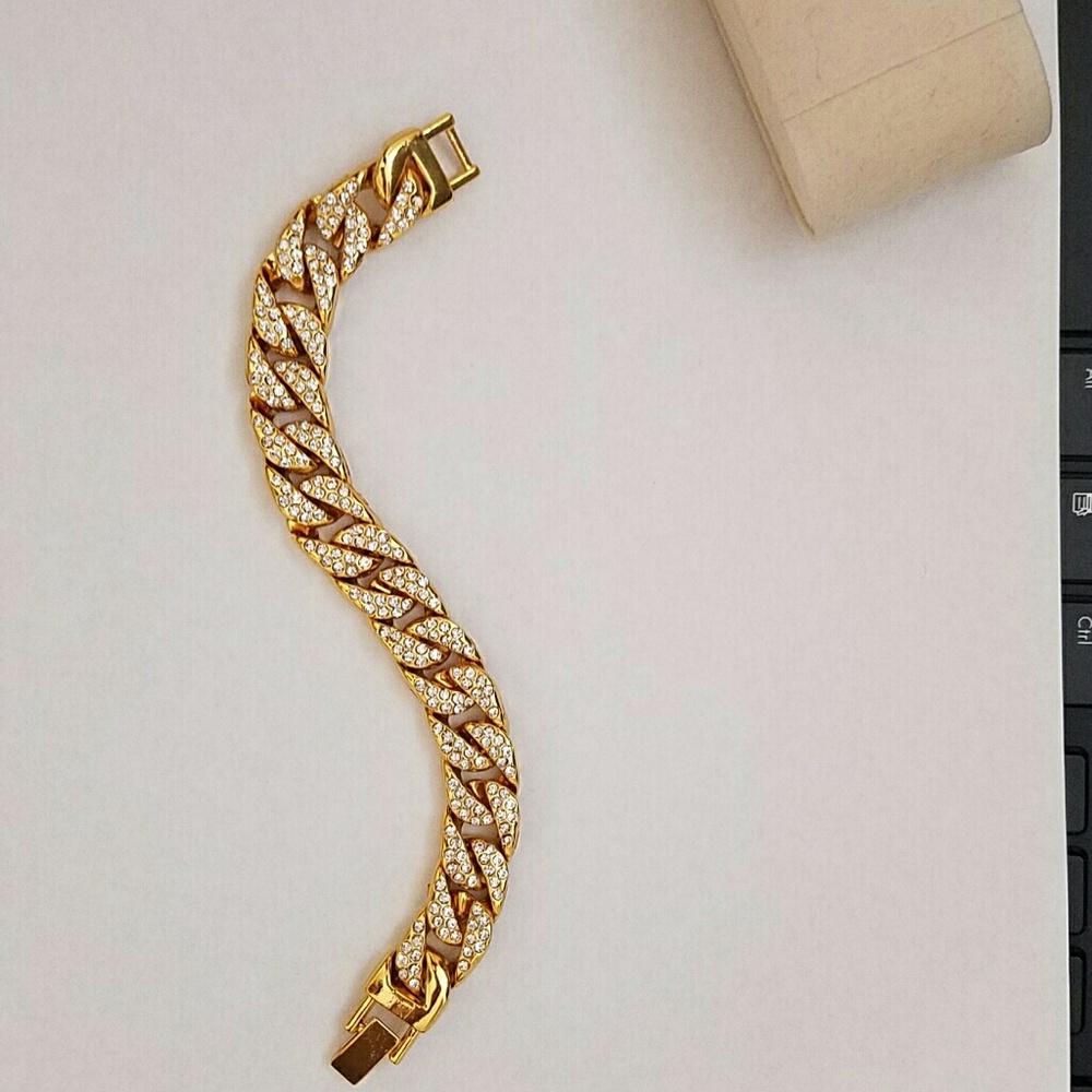 14k Iced Out Gold