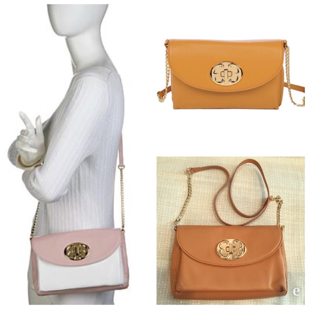 *FINAL PRICE Emma Fox leather crossbody bag clutch