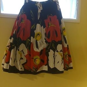 Beautiful Summer Skirt. Worn Once. Lined.
