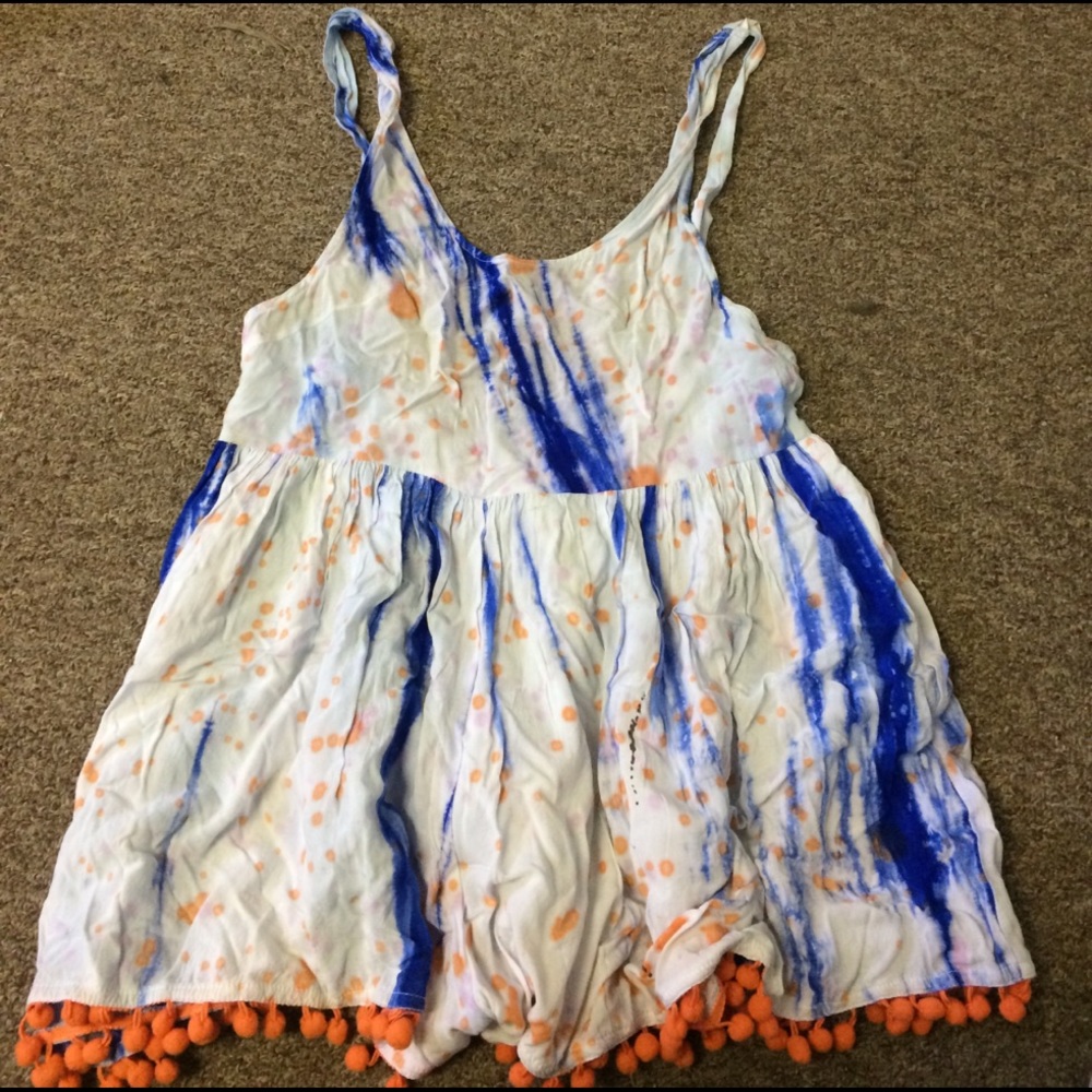 LF tie dye romper