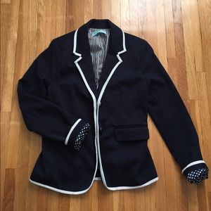 Navy blue blazer