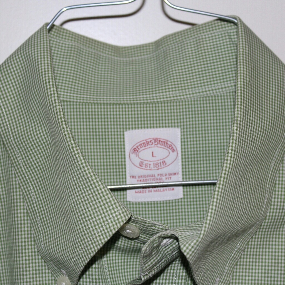 Large Short Sleeve Brooks Brothers Button Down