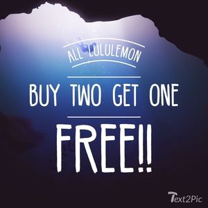 *UPDATED!* SALE!!!! Buy 2, get 1 free on all Lulu!