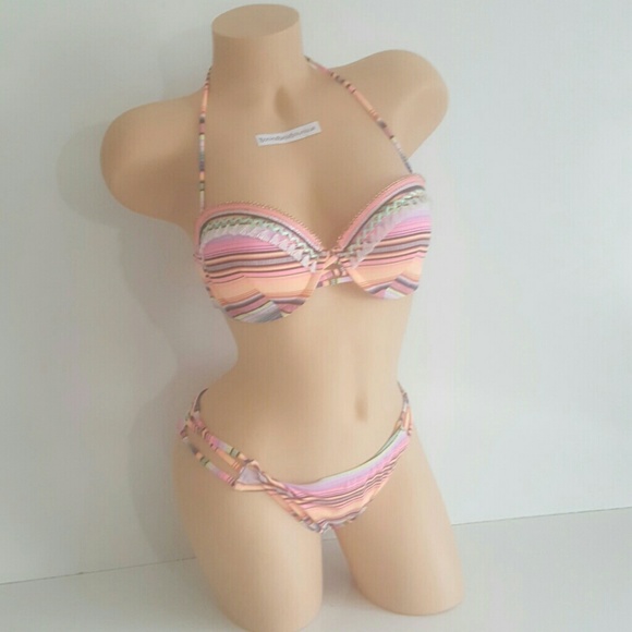 Victoria's Secret 36B LARGE BIKINI BUNDLE NWT