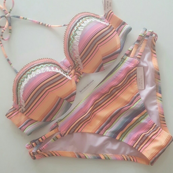 Victoria's Secret 36B LARGE BIKINI BUNDLE NWT
