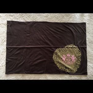 Juicy couture pillowcase