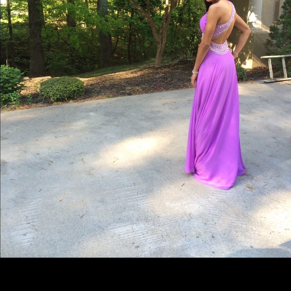 Purple Prom dress ☂️