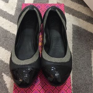 Tory Burch black Gabby Ballet flats