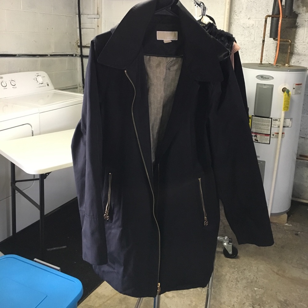 MK rain coat