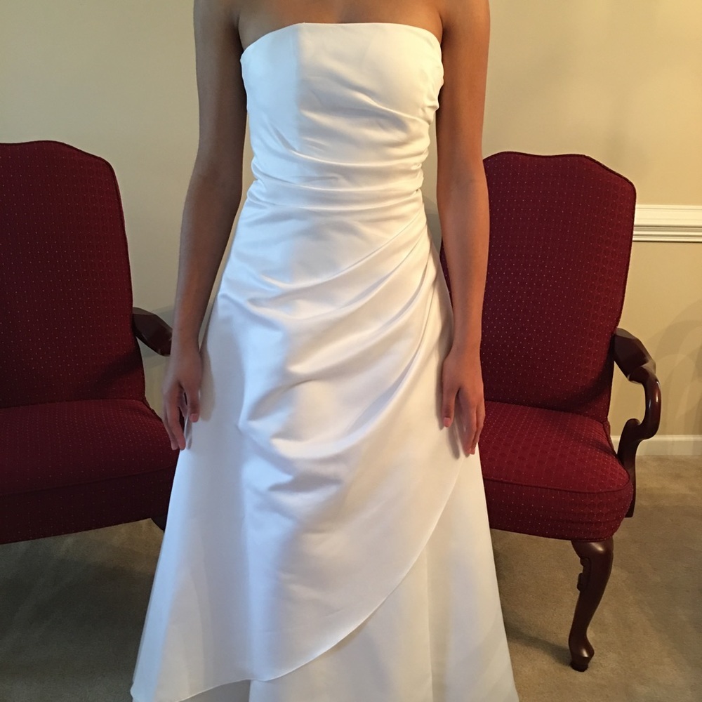 White wedding dress