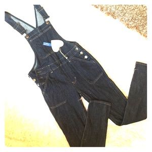 NWT Skinny Overalls