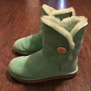 Mint UGG boots