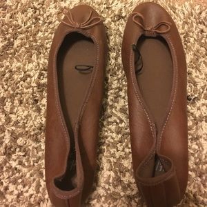 H&M Brown Ballet Flats