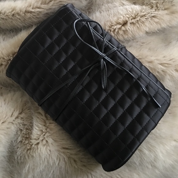 Saks Fifth Avenue Bags Saks Fifth Avenue Hanging Satin Cosmetics