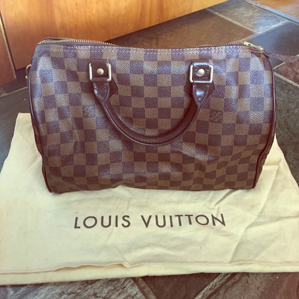 Louis Vuitton Speedy 30 Damier Ebene