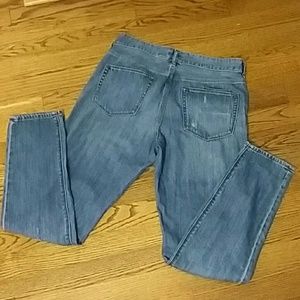J Crew distressed jeans