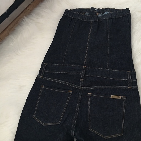 Strapless jeans jumpsuit. New without tags. - Picture 4 of 4