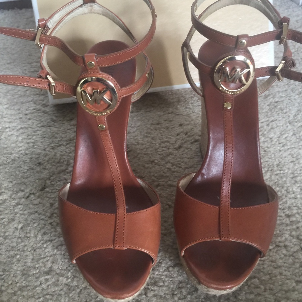 Michael Kors Keely Wedge Sandals