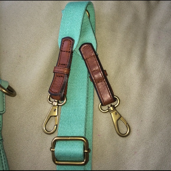 Fossil Explorer Crossbody Bag Mint, $178 | Nordstrom | Lookastic FOSSIL Explorer Tote Crossbody in Mint