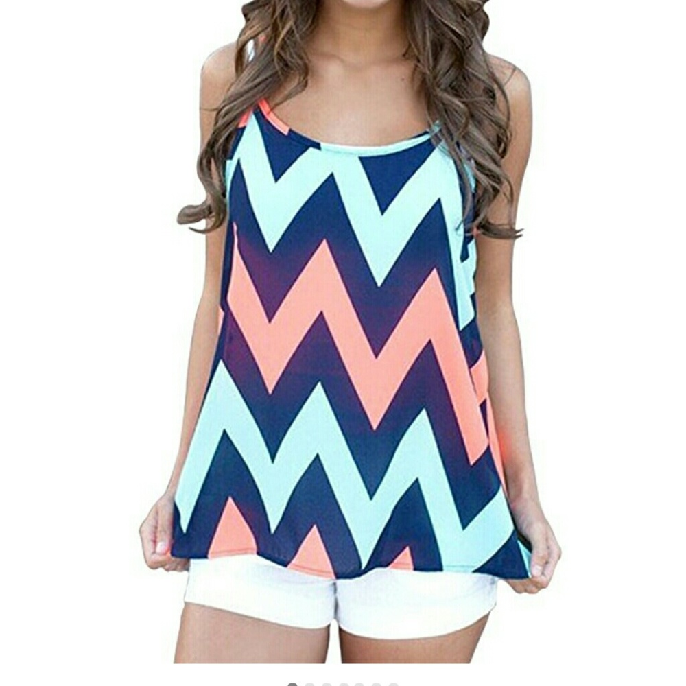 Chevron Tank top