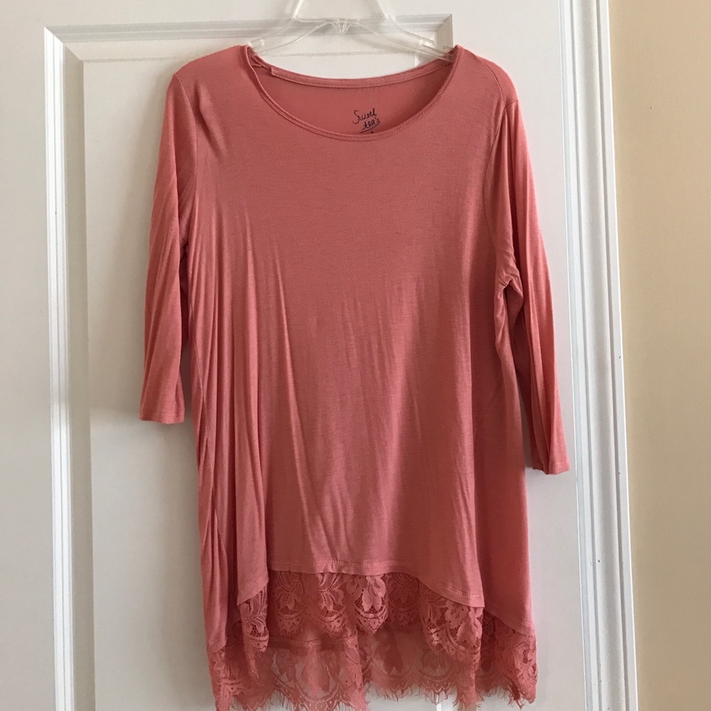 3/4 length blouse