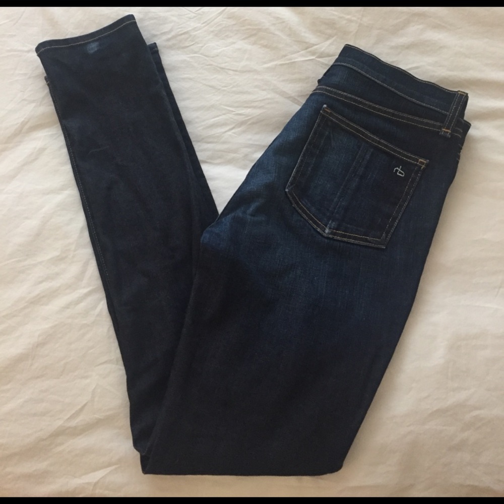 Rag & Bone 10" Skinny jean - Dark wash