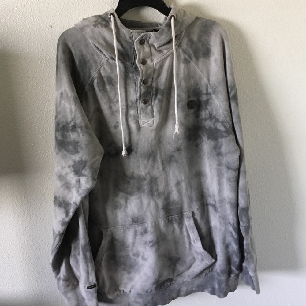 Volcom 3/4 Button Up Hoodie