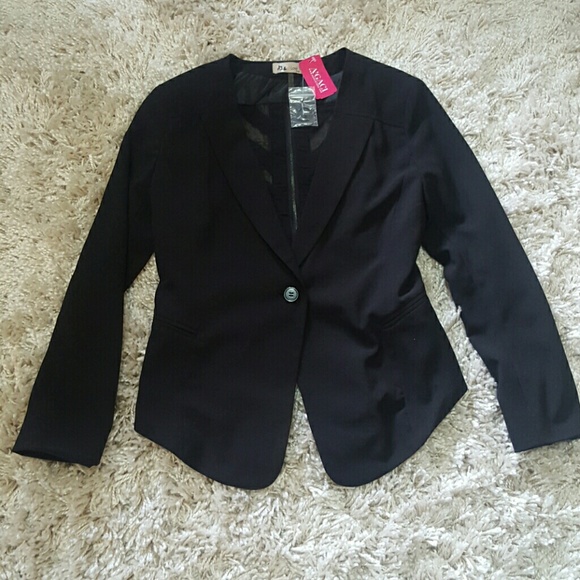 a'gaci Jackets & Blazers - NWT Black Fashion Blazer