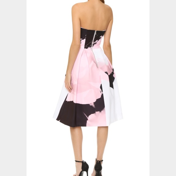 NICHOLAS Floral Painted Ball Gown - Picture 2 of 2